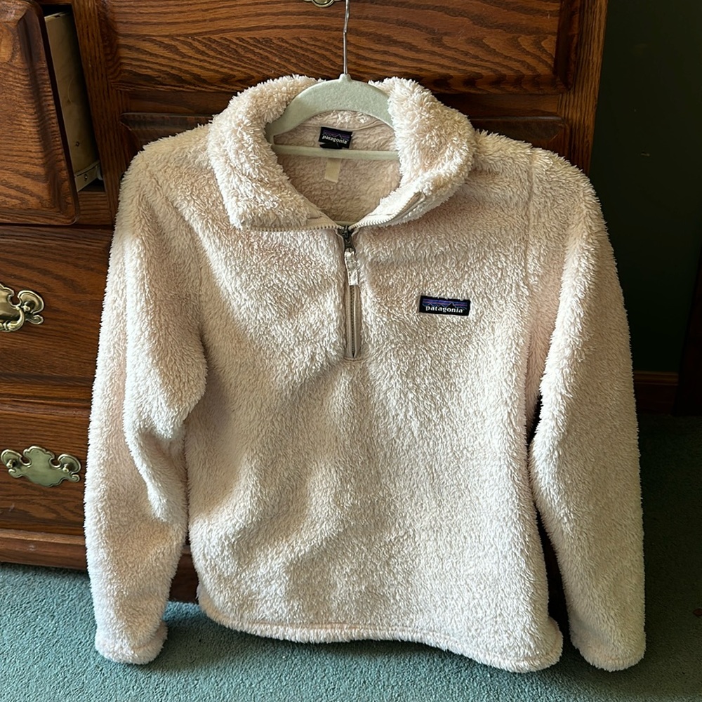Women’s Light Pink Patagonia Quarter Zip